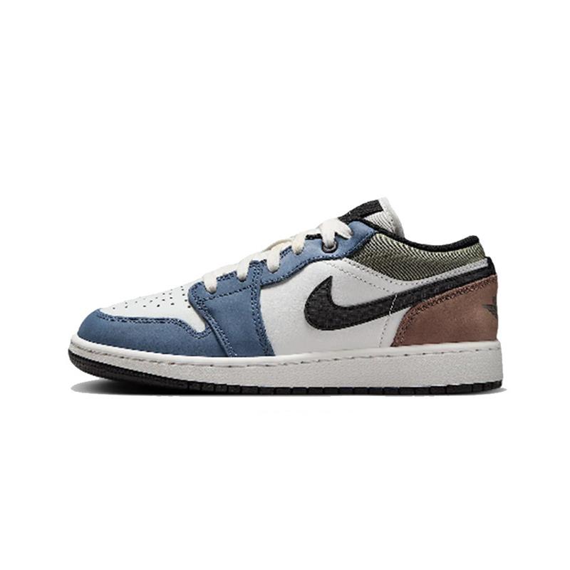nike耐克女鞋2025春季AIR JORDAN 1大童鞋运动休闲板鞋HV5973-101