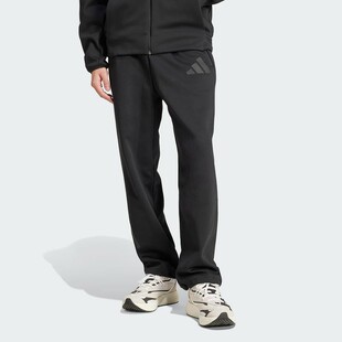 adidas阿迪达斯男裤 新款 中腰运动休闲针织直筒长裤 JC5478 2025春季