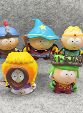 South Park南方公园真理之杖巫师盗贼犹太人5款公仔玩偶摆件手办