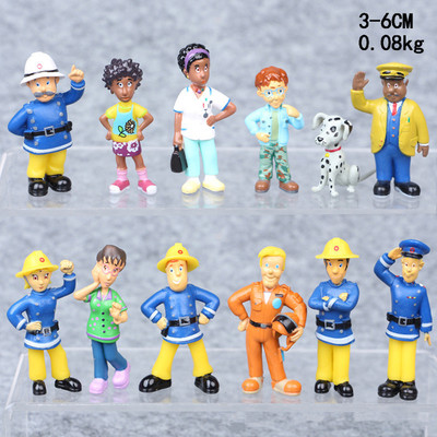 山姆消防员公仔手办摆件