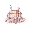 Lmh Colorful Striped Sunflower Cami Top