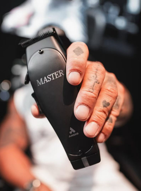 ANDIS安迪斯黑色master大师油头推剪渐变推子美国进口电动理发器