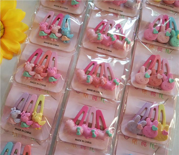 卡通儿童发夹可爱公主饰品