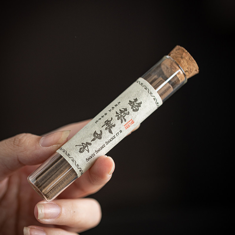 天然线香清新空气家用室内无粘粉线香檀香鹅梨帐中香茶道香道香薰