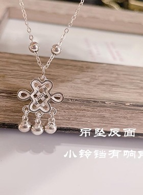 百搭高级轻奢简约吊坠925纯银