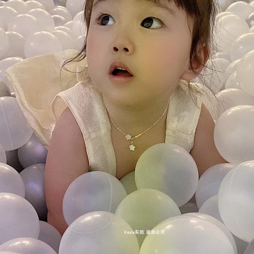 原创小星星亲子闺蜜款儿童项链