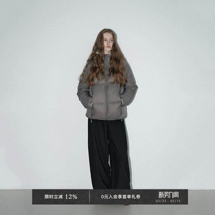 连帽排骨羽绒服 三星90安心白鸭绒轻便0感外穿内搭短款 Veega Chic