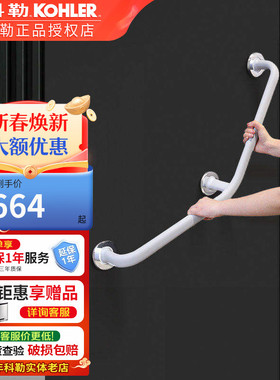 科勒浴室卫生间老人残疾人防滑防摔安全扶手K-26037T/26038T-ST