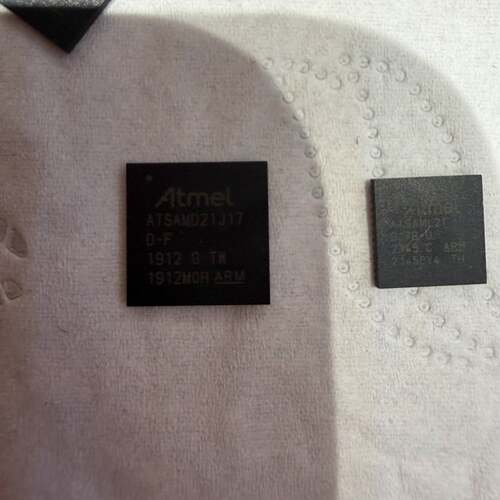 可维修Atmel ATSAMD21J17D-MF，芯片散装正