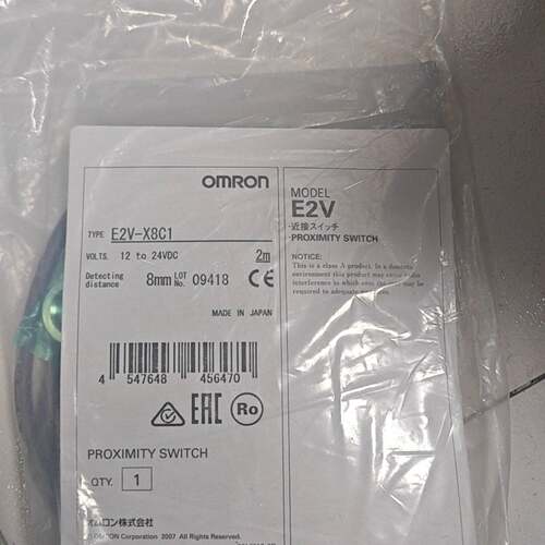 可维修E2V-X8C1，2，8mm，欧姆龙接近开关米检测距离检测