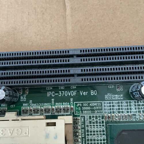 可维修工控主板 IPC-370VDF Ver：B0带CPU 内
