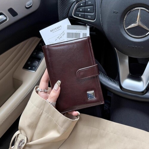 护照夹钱包卡包一体多功能防盗刷女士出国旅行登机证件护照收纳包