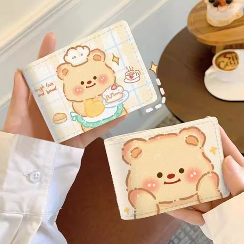 黄油小熊驾驶证保护套驾照行驶证件套可爱女士二合一多卡位皮套