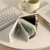 Милый мультяшный картхолдер, вместительная и большая портативная сумка через плечо, ультратонкий маленький кошелек для водительских прав