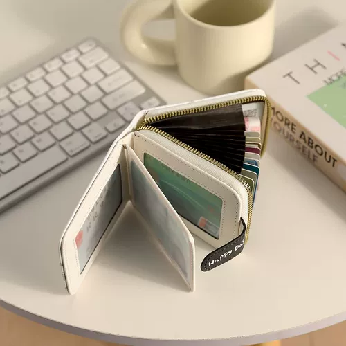 Милый мультяшный картхолдер, вместительная и большая портативная сумка через плечо, ультратонкий маленький кошелек для водительских прав