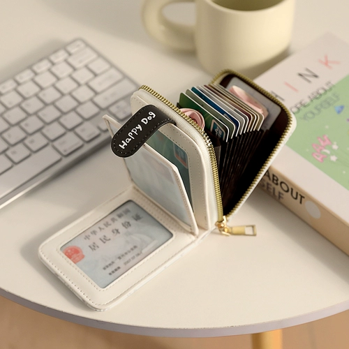 Милый мультяшный картхолдер, вместительная и большая портативная сумка через плечо, ультратонкий маленький кошелек для водительских прав