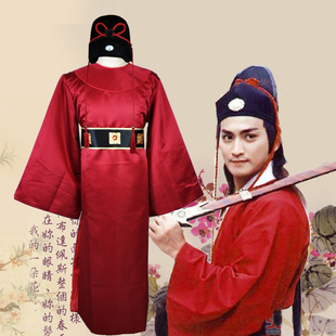 古装男宋朝大内带刀侍卫展昭戏服明朝锦衣卫侠客武侠舞台演出服装