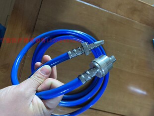 麻醉机高压氧气管，呼吸机麻醉机氧气连接管，全套带接头厂家直销