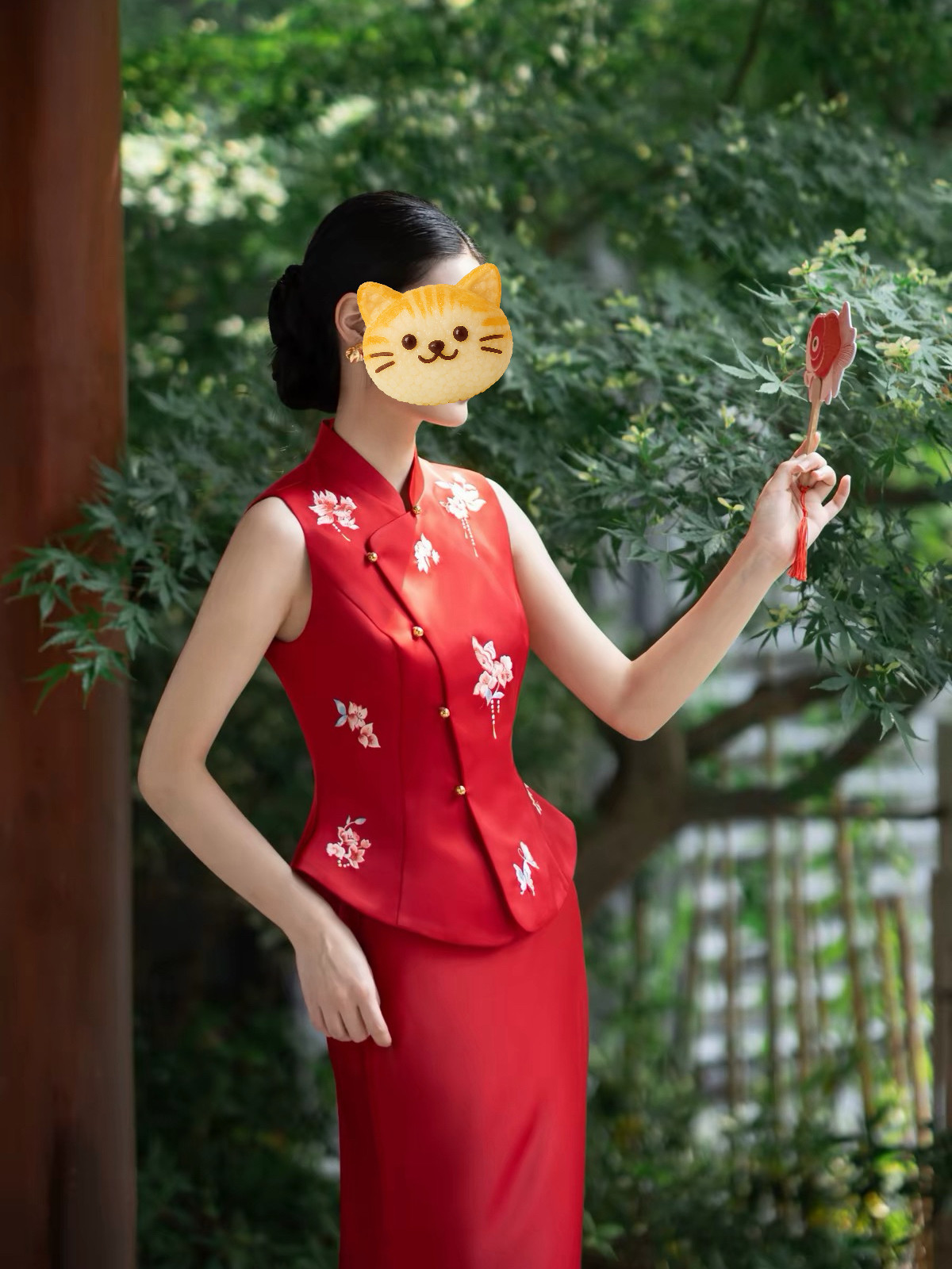 出租满庭芳【棠辞】新中式改良旗袍女敬酒服2026新款气质订婚礼服