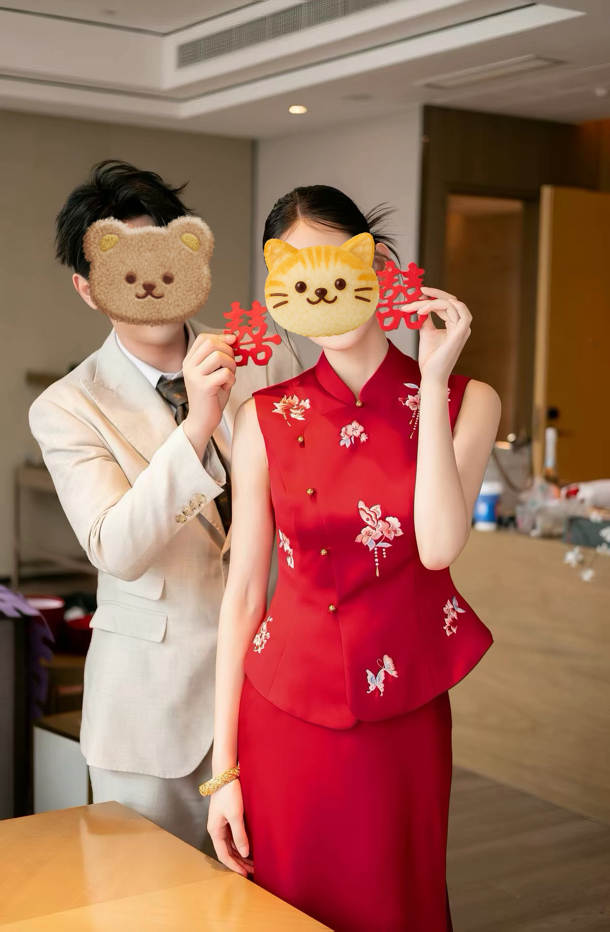 出租满庭芳【棠辞】新中式改良旗袍女敬酒服2026新款气质订婚礼服