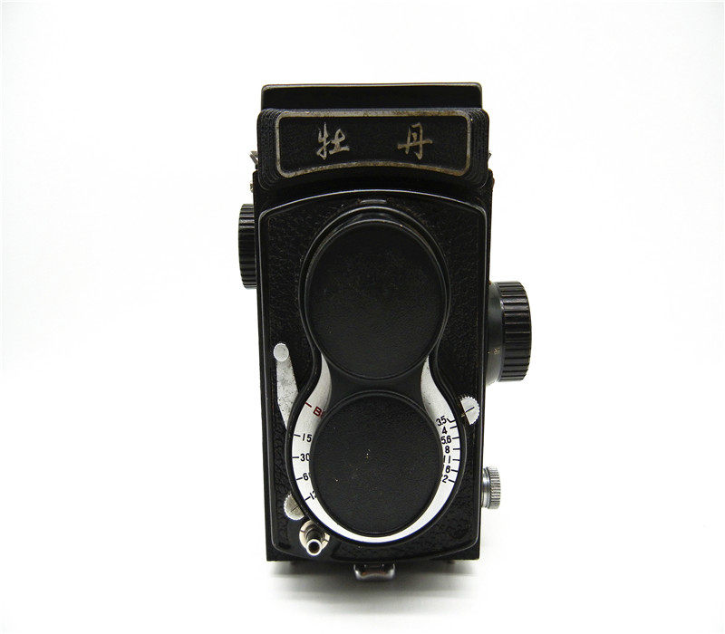 特殊少见牡丹120双反相机PUXING收藏古董老相机快门速度才到1/125