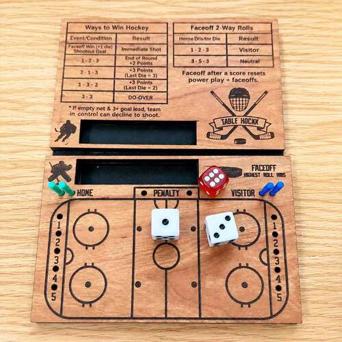 HockeyDiceGame亲子冰球骰子