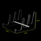 亚克力键盘展示支架透明炫彩三层单层机械键盘收藏收纳置物架
