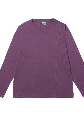 汉麻时代春秋女款长袖棉麻打底衫天然汉麻抑菌透气有机棉亲肤柔软