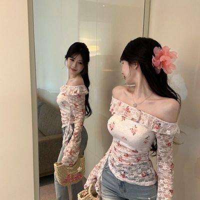 纯欲高级感印花设计感长