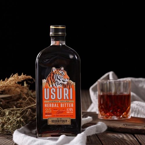 俄罗斯虎头酒小虎酒强酊酒USURI原瓶进口伏特加vodka礼品酒男士酒