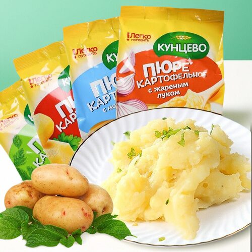俄罗斯进口昆采沃速溶即食土豆泥