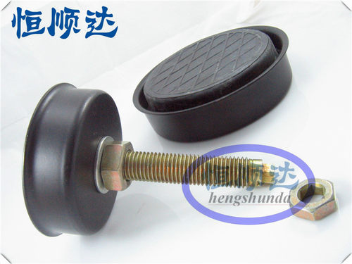 喷塑机注塑机防震垫脚 机械机床防震脚 可调整避震脚M12M16M18M20