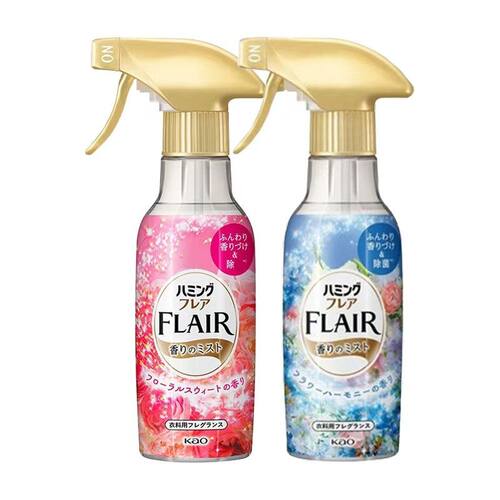 日本花王KAO防静电喷雾除味衣服去静电持久留香柔软蓬松270ml
