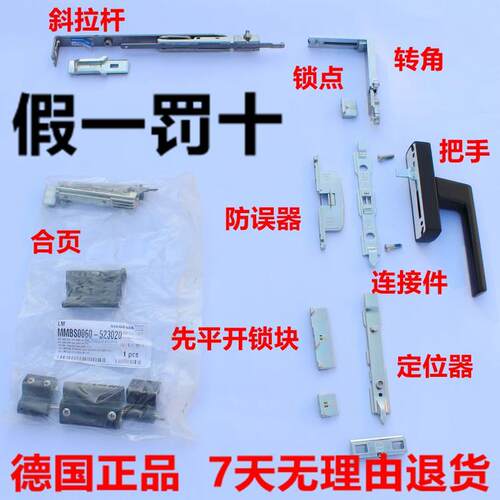 德国SI丝吉利娅断桥窗平开改平内开内倒平开上悬配件执手五金配件 - 封面