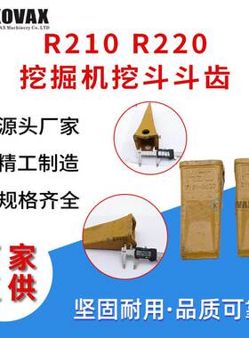 R210 R220挖掘机挖斗斗齿 E161-3027 E1613027挖掘机配件