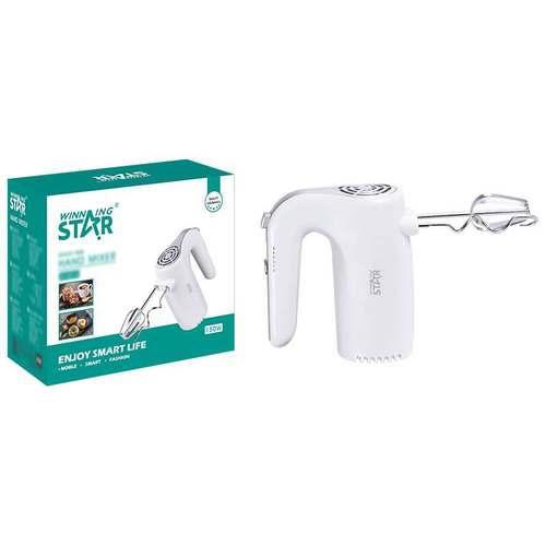 WINNING STAR铜包铝电机150W奶油打发烘焙搅拌多功能电动打蛋器