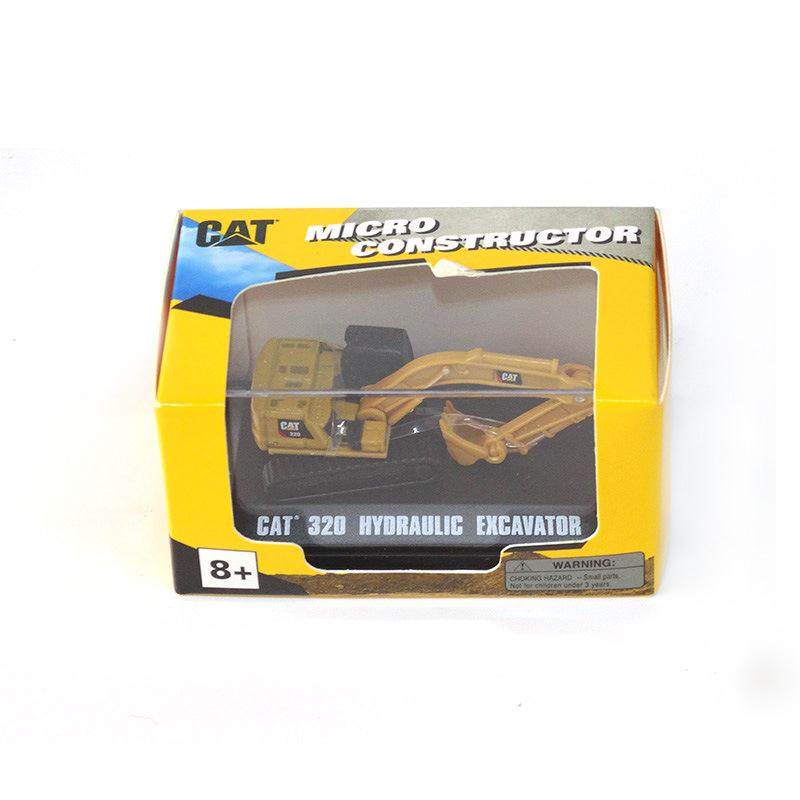 适用卡特320智能挖掘机1:150工程车模型玩具85977DB
