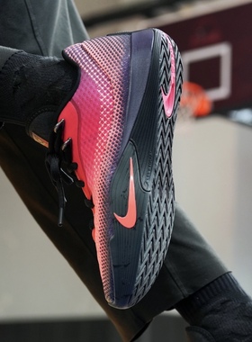 Nike S.T. Flare 气焰 舒适 防滑耐磨 红黑 低帮篮球鞋HF0232-600