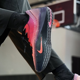 Nike S.T. Flare 气焰 舒适 防滑耐磨 红黑 低帮篮球鞋HF0232-600