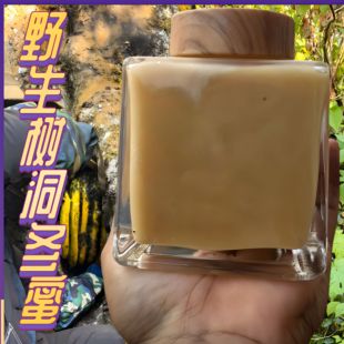 边陲山野生树洞百花蜂蜜纯正天然土蜂蜜蜂巢蜜孕妇宝宝老人均适用