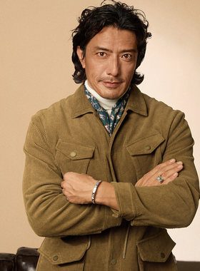 SOARIN美式复古灯芯绒外套男 阿美咔叽军装休闲多口袋猎装式夹克