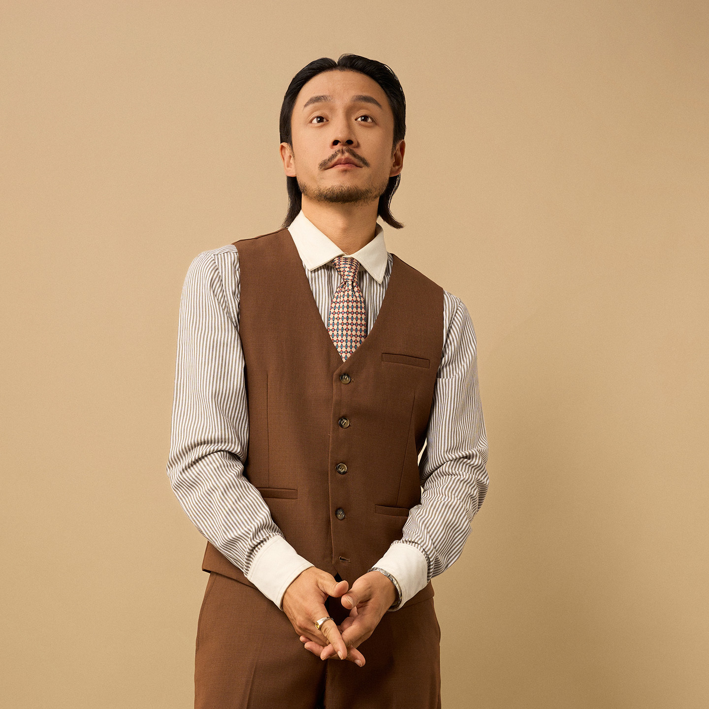 【三色】SOAIRN英式绅装高级感西装马甲男 商务休闲修身马夹背心