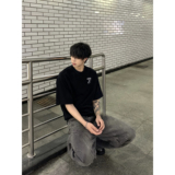 2025夏季新款印花短袖T恤A336-2-V387V-P28-限价38（纯棉），男装T恤，电商A336-2