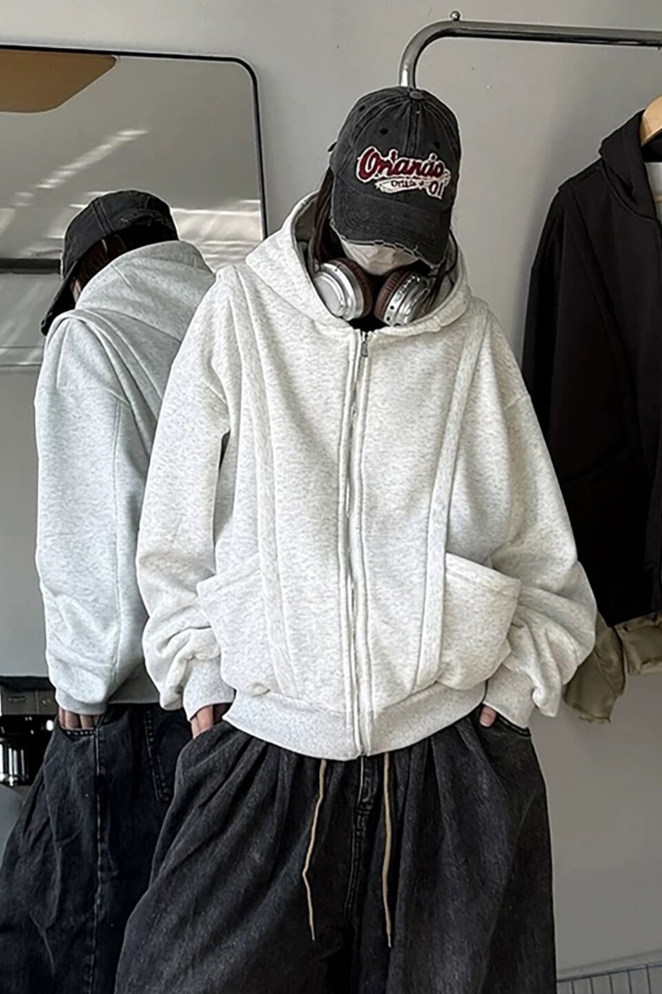 开衫卫衣A336-2-VBP03V特P50加绒VBP03VJR-特P60（60棉40聚酯纤维,男装卫衣,电商A336-2