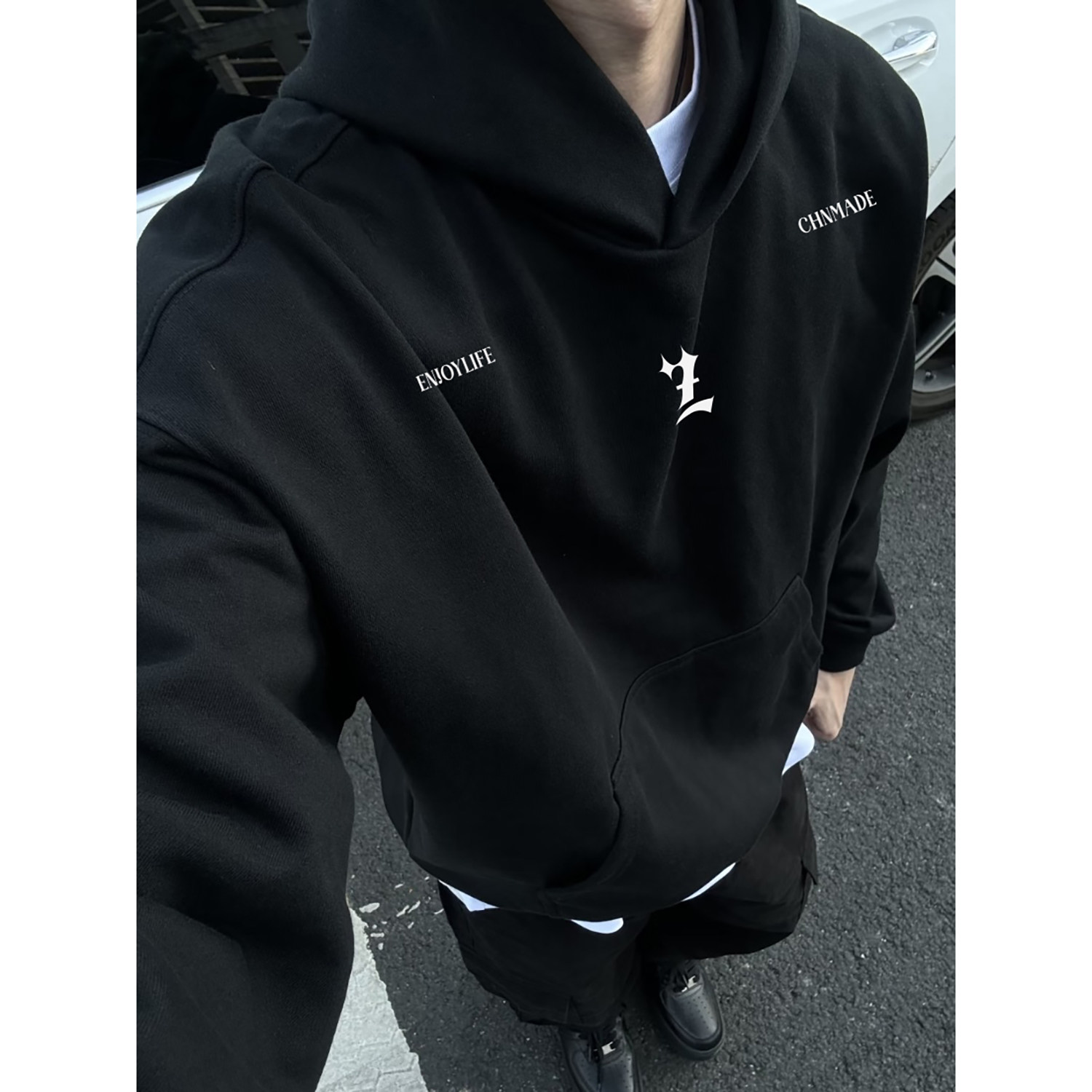 2025连帽卫衣420克华棉A336-2-V612V-特P51（60%棉40%聚酯纤维）,男装卫衣,电商A336-2