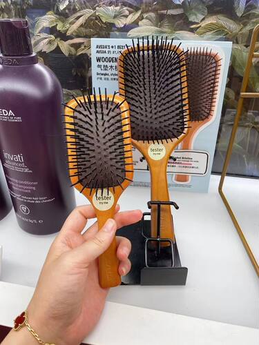 Aveda/艾凡达 木梳梳子气囊护理按摩舒缓头皮家用旅行韩免正品