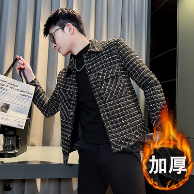 加厚夹克潮牌百搭翻领秋冬季男装