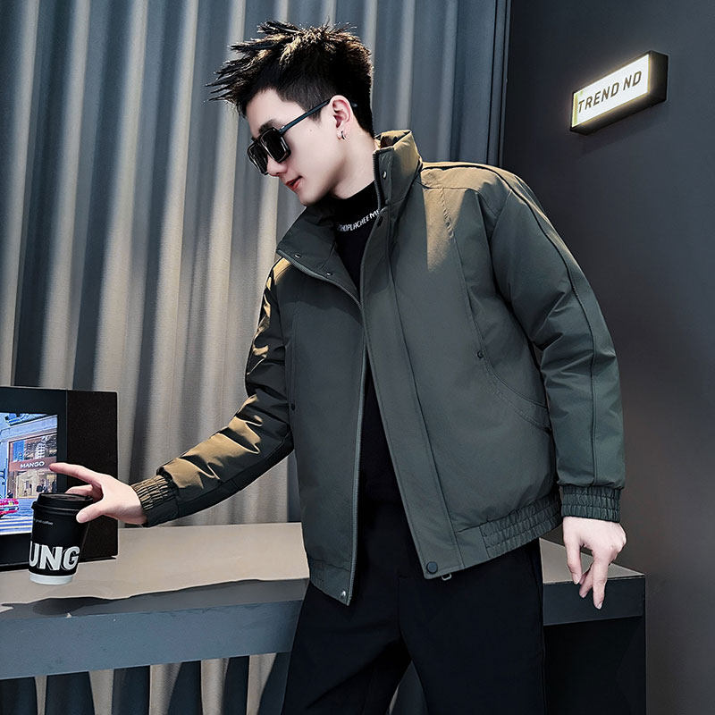 冬季高级感棉衣男轻奢休闲羽绒服