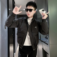 秋冬季羽绒服男装高级感潮牌棉衣2025新款爆款短款棉服痞帅风外套