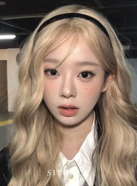 金玟庭winter同款黑色发箍韩系气质简约百搭头箍发带头饰发饰女